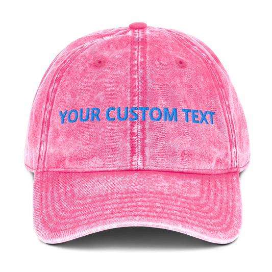 "Custom" Vintage Distressed Hat