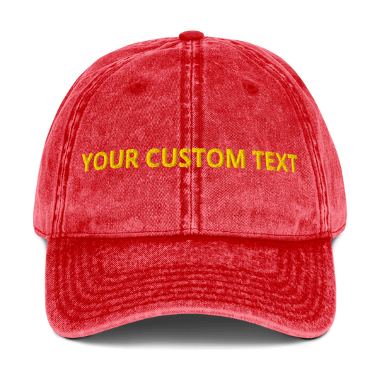 "Custom" Vintage Distressed Hat