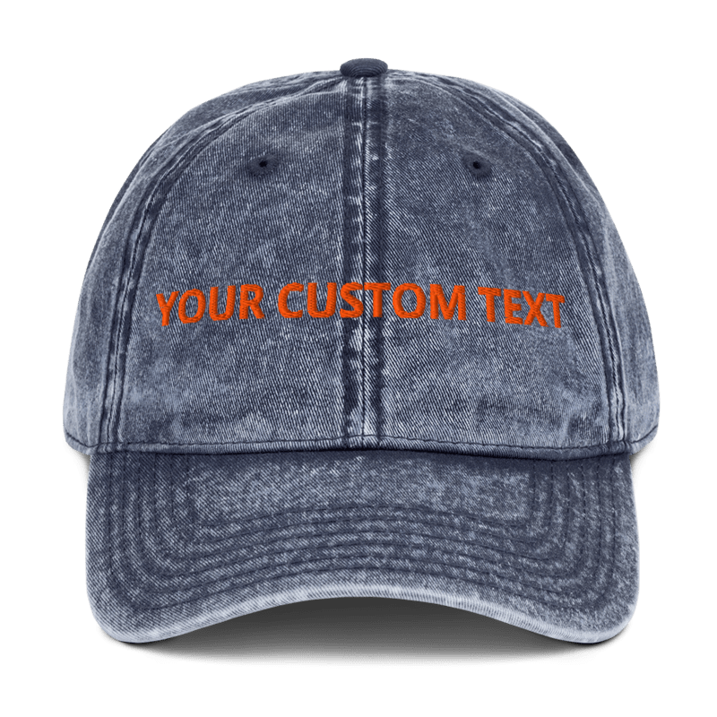 "Custom" Vintage Distressed Hat