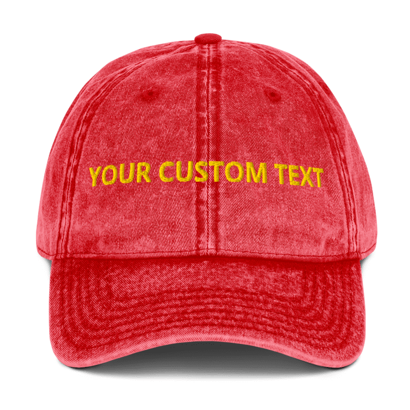 "Custom" Vintage Distressed Hat