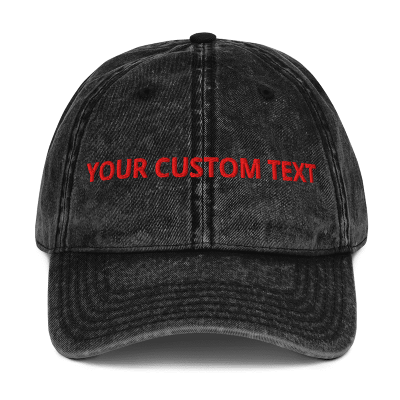 "Custom" Vintage Distressed Hat